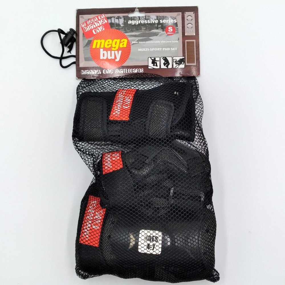 Multi-Pad Sport Set, Channel One Skateboards, Aggressive Series